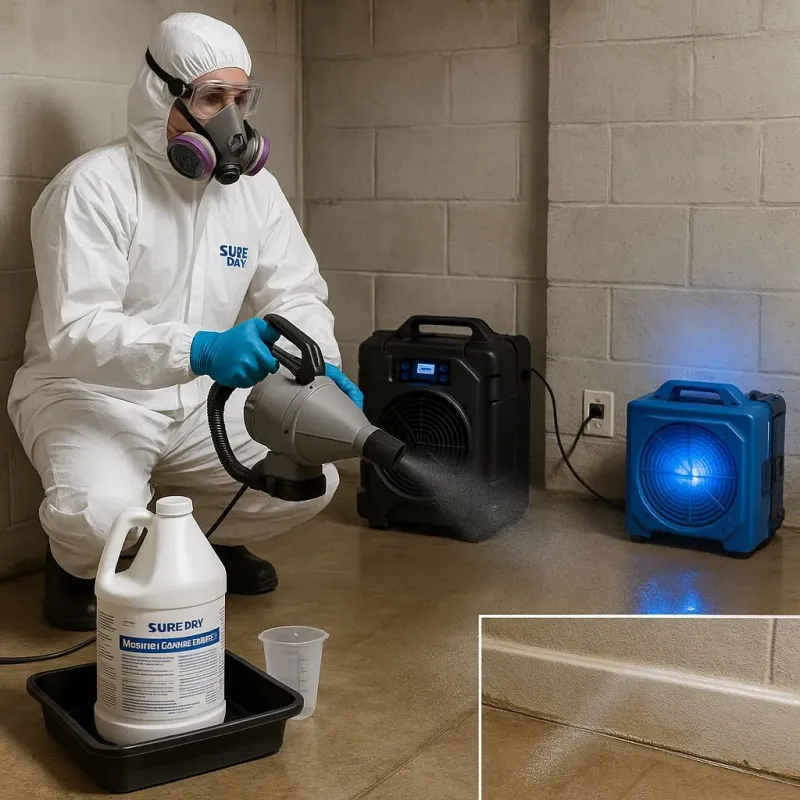Sanitization and Odor Removal process in Eagle Pass, TX